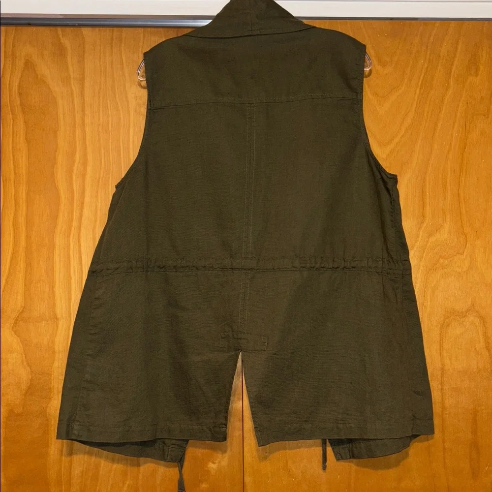 Chelsea & Violet Olive Green Vest - Picture 2 of 4